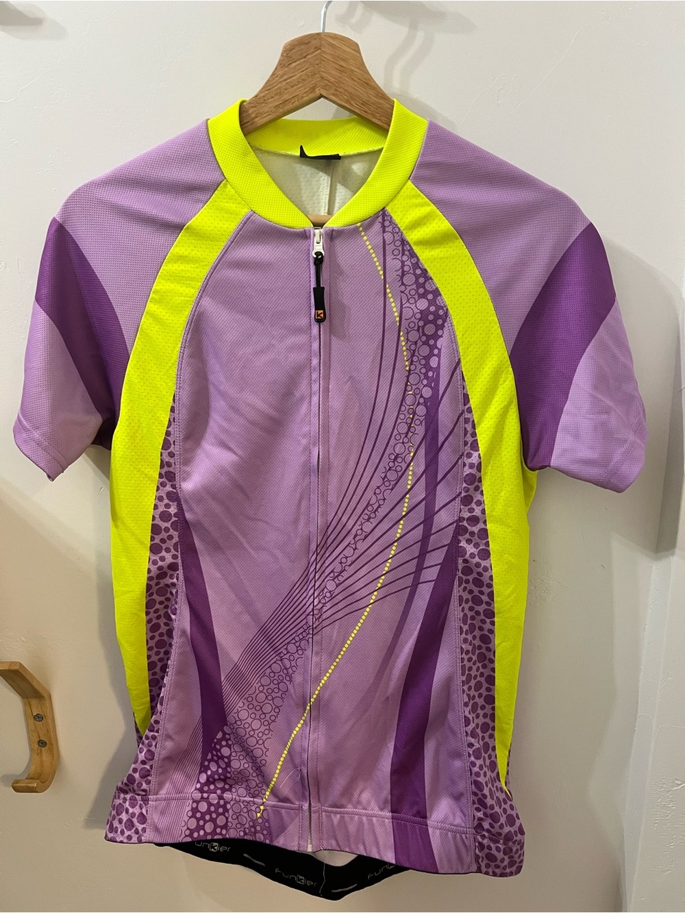 Funkier Purple Cycling Bike Shirt